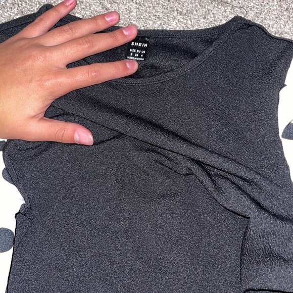 Black and white blouse size S from shein - Picture 3 of 3